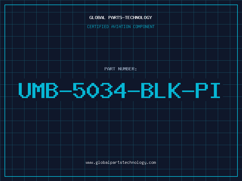 Aviation Part UMB-5034-BLK-PI