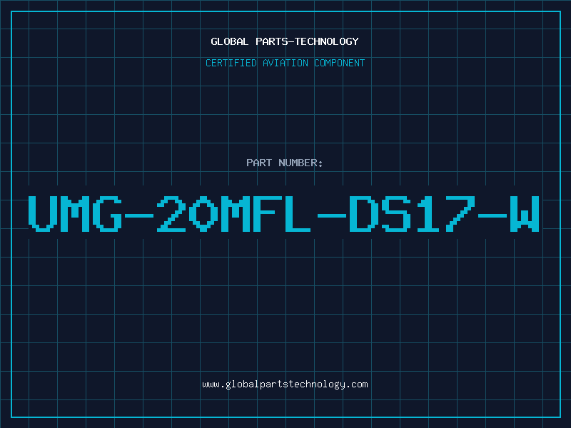 Aviation Part UMG-20MFL-DS17-W