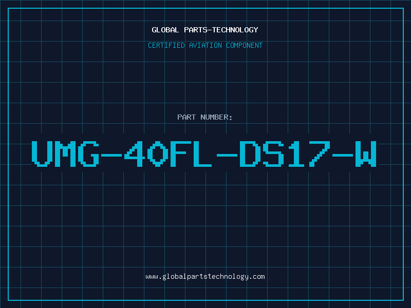 Aviation Part UMG-40FL-DS17-W