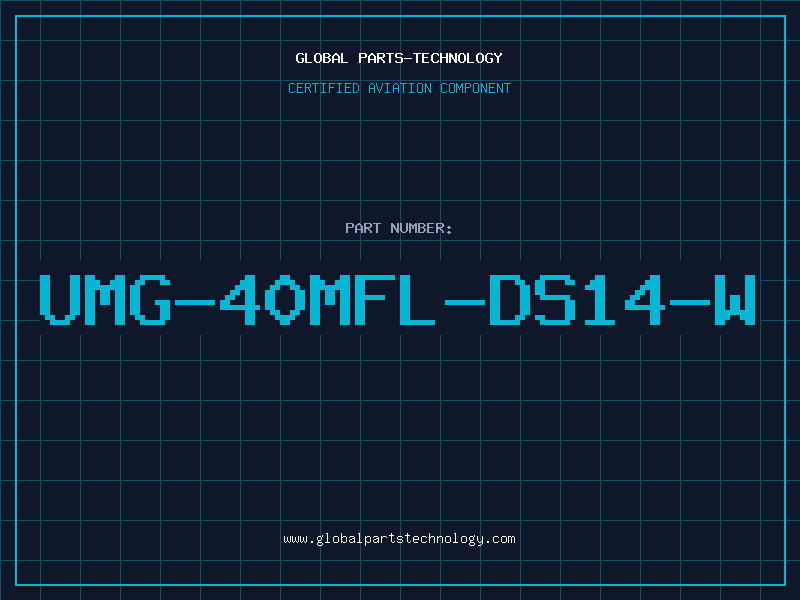 Aviation Part UMG-40MFL-DS14-W