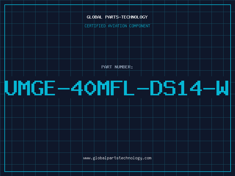 Aviation Part UMGE-40MFL-DS14-W