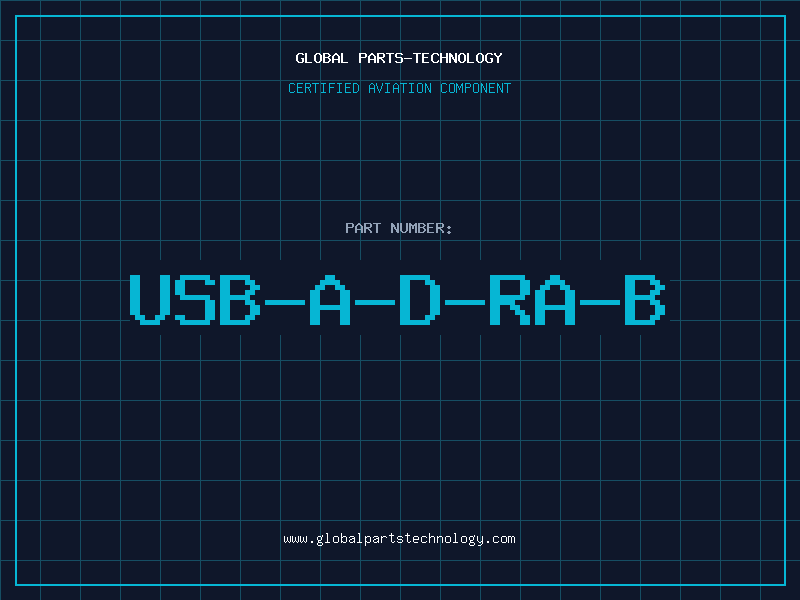 Aviation Part USB-A-D-RA-B