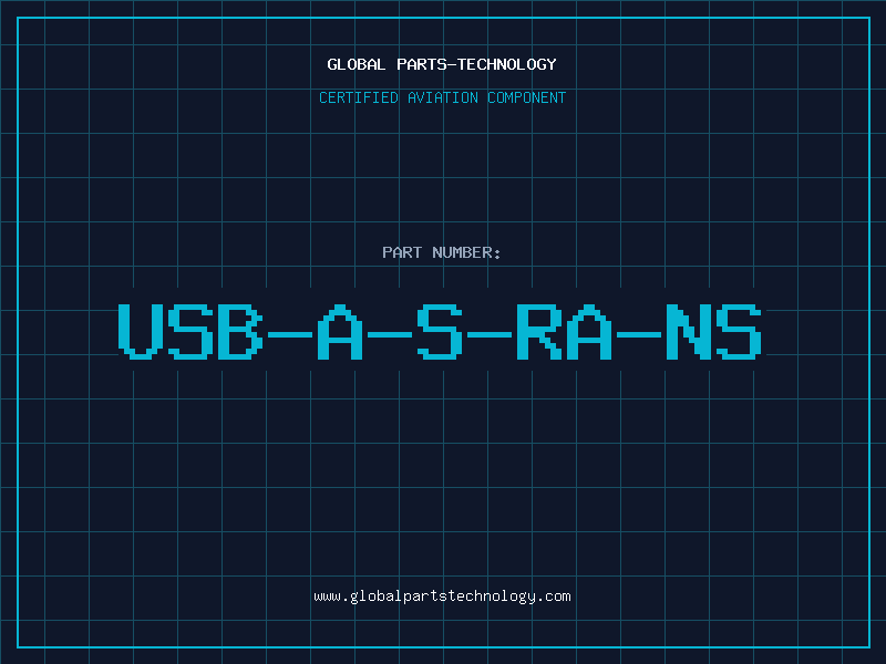Aviation Part USB-A-S-RA-NS