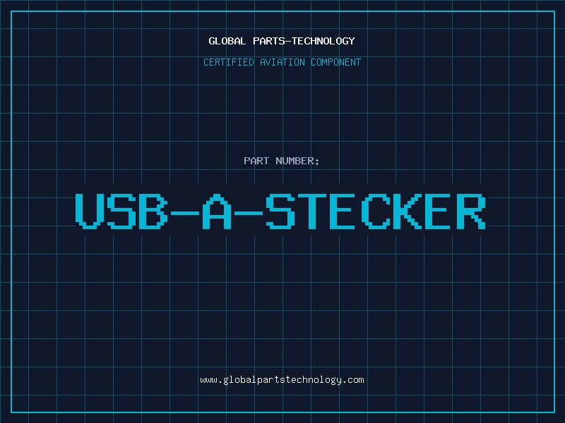 Aviation Part USB-A-STECKER