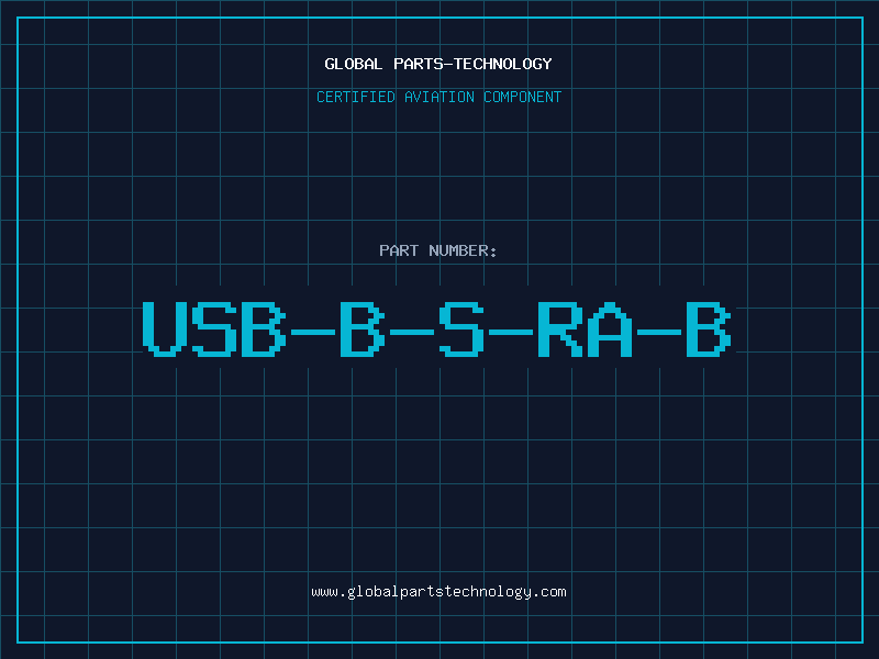 Aviation Part USB-B-S-RA-B