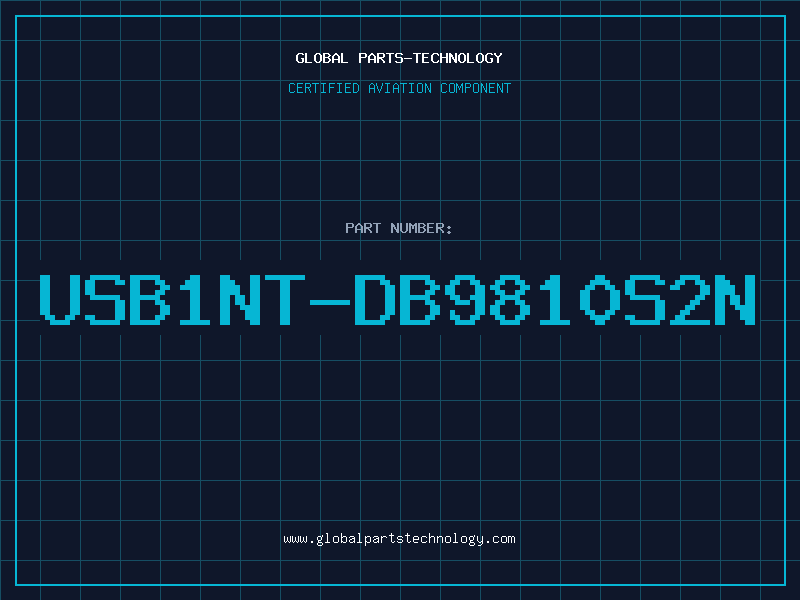 Aviation Part USB1NT-DB9810S2N
