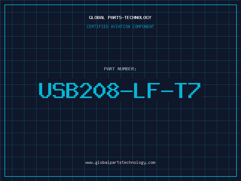 Aviation Part USB208-LF-T7