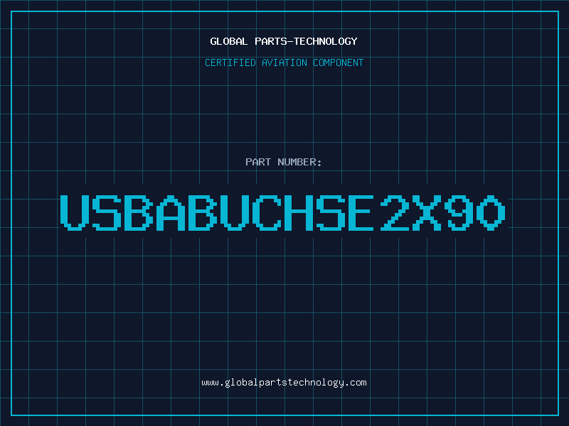 Aviation Part USBABUCHSE2X90Â°