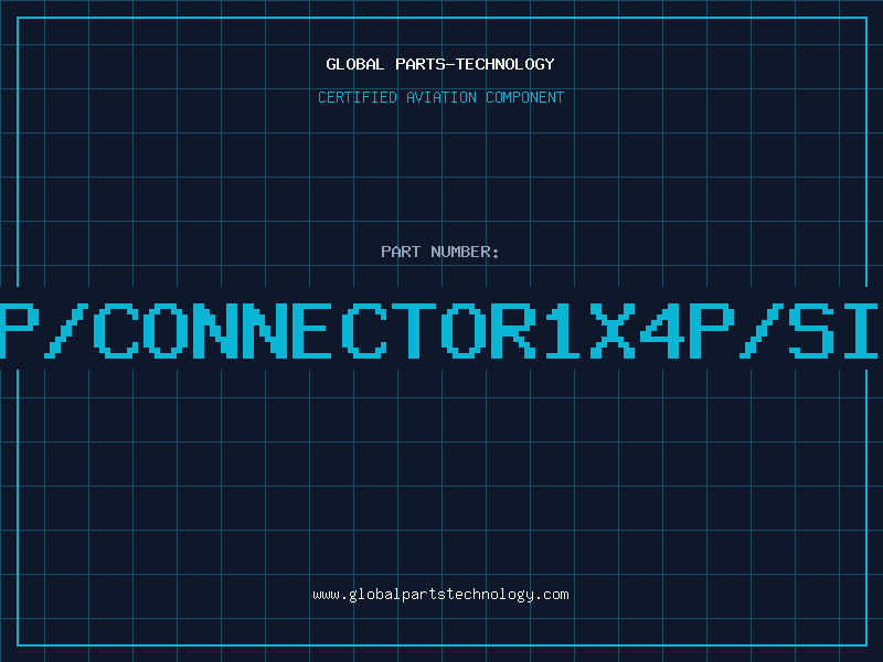 Aviation Part USBRECP/CONNECTOR1x4P/SIGLE/DI