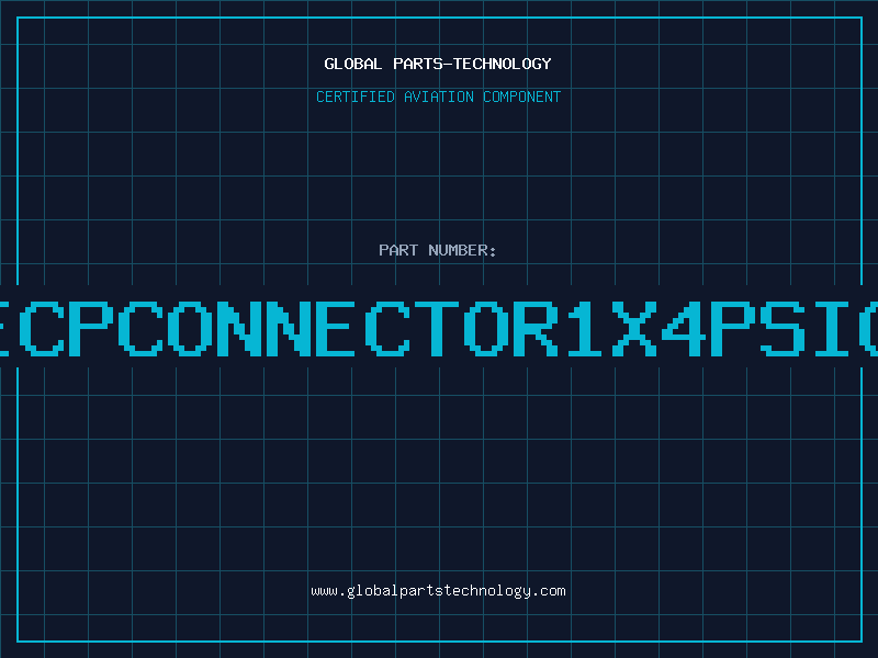 Aviation Part USBRECPCONNECTOR1x4PSIGLEDI