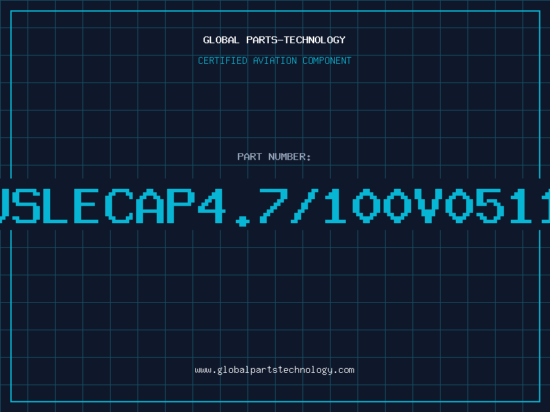 Aviation Part USLECAP4.7/100V0511
