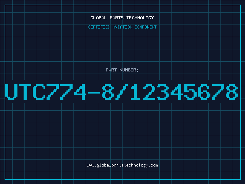 Aviation Part UTC774-8/12345678