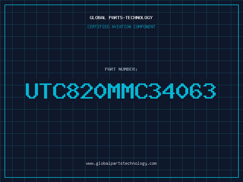 Aviation Part UTC820MMC34063