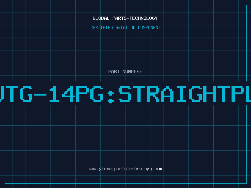 Aviation Part UTG-14PG:STRAIGHTPL
