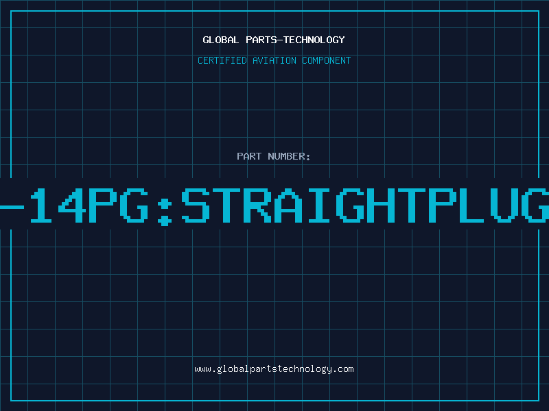 Aviation Part UTG-14PG:STRAIGHTPLUGTYP
