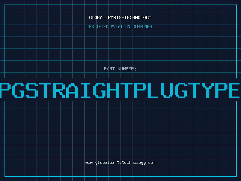Aviation Part UTG14PGSTRAIGHTPLUGTYPESOCKE