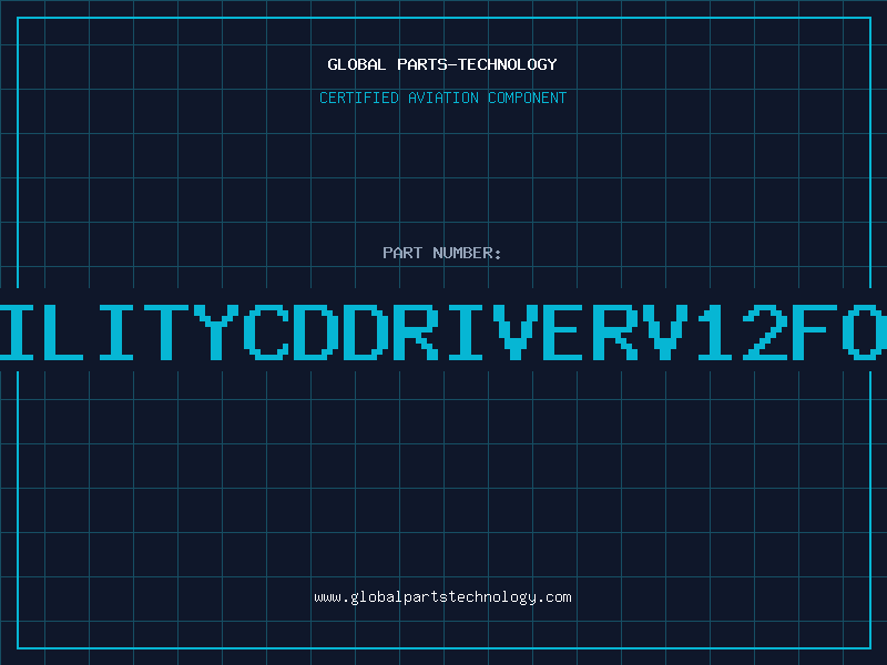 Aviation Part UTILITYCDDRIVERV12FOR5