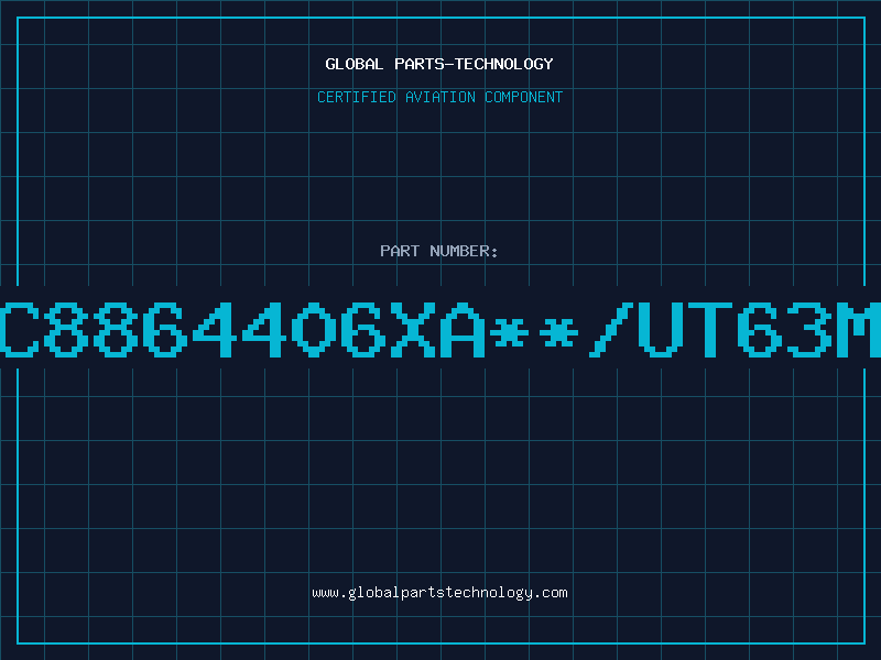 Aviation Part UTMC8864406XA**/UT63M127