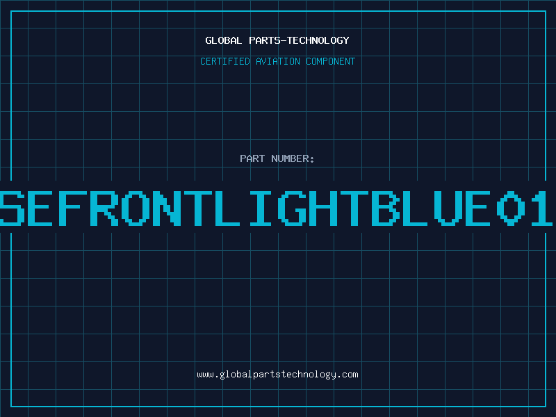 Aviation Part UTSCASEFRONTLIGHTBLUE0100001