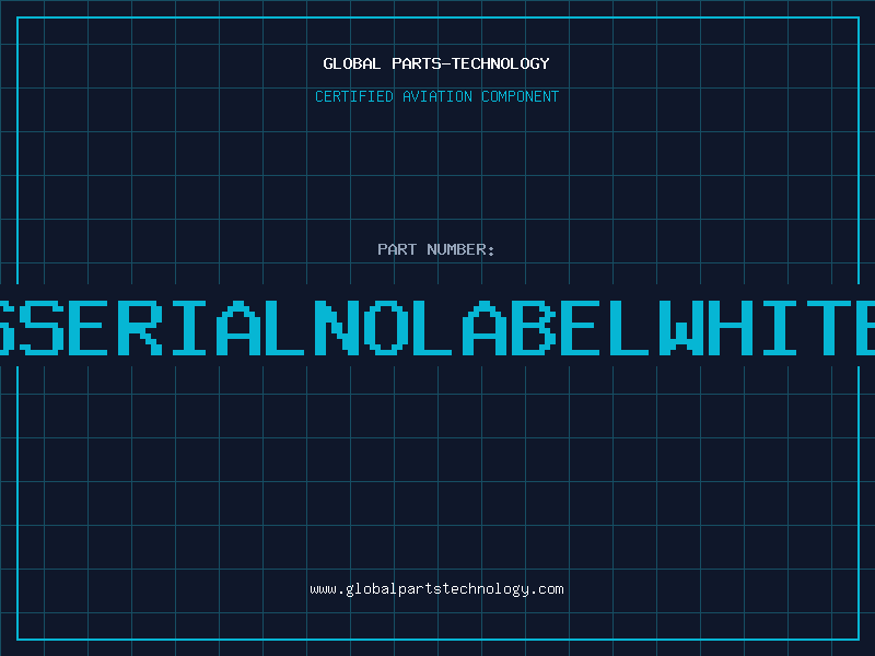 Aviation Part UTSSERIALNOLABELWHITEEP