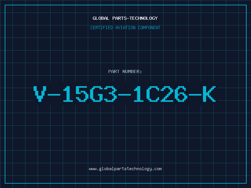 Aviation Part V-15G3-1C26-K