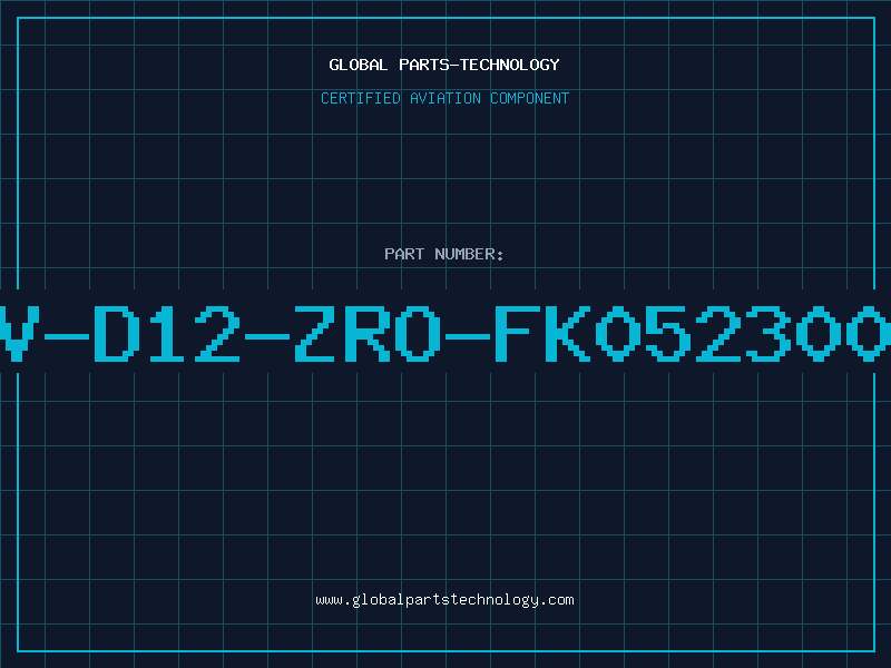 Aviation Part V-D12-ZRO-FK052300