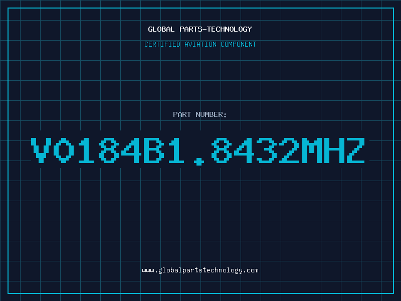 Aviation Part V0184B1.8432MHZ