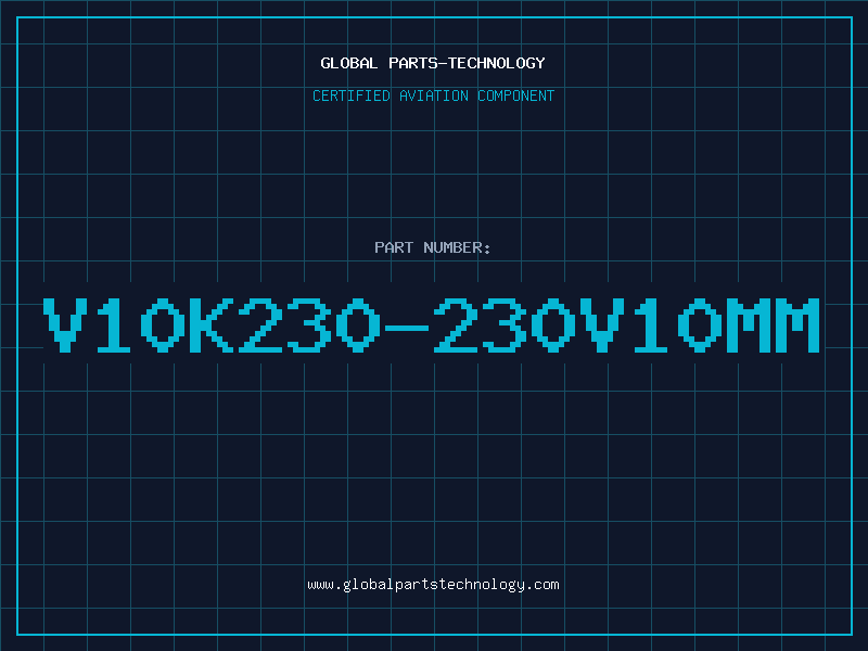Aviation Part V10K230-230V10MM