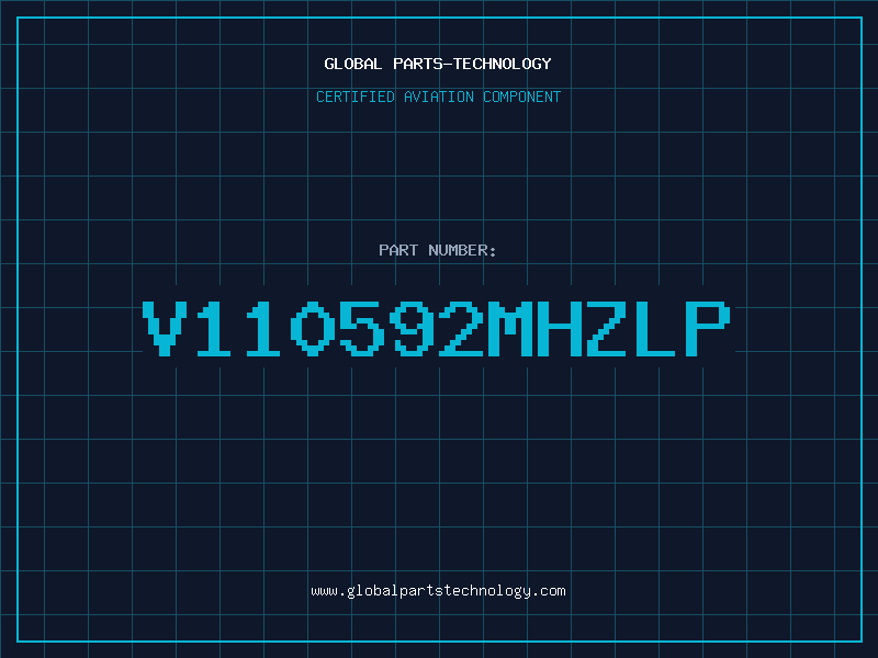 Aviation Part V110592MHZLP
