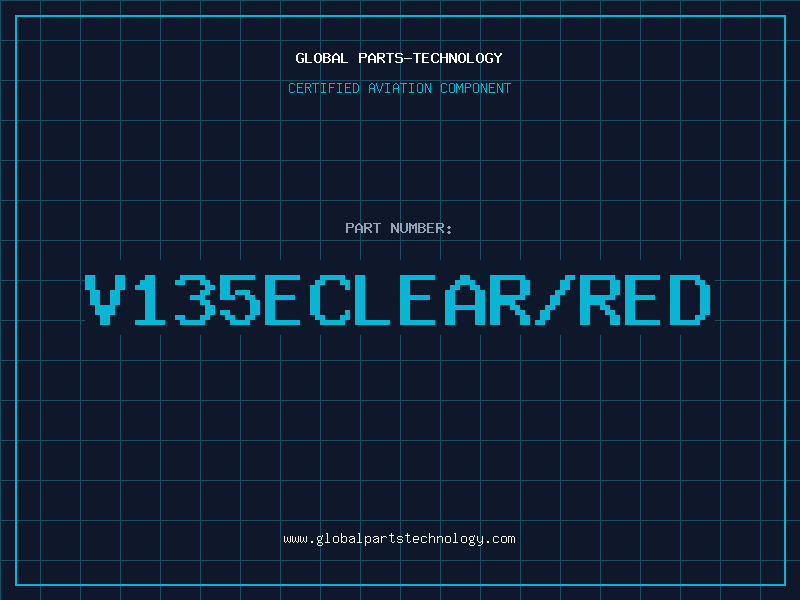 Aviation Part V135ECLEAR/RED