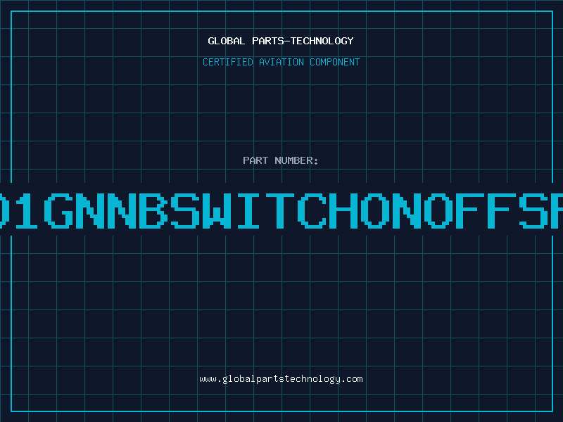 Aviation Part V1D1GNNBSwitchOnOffSpst
