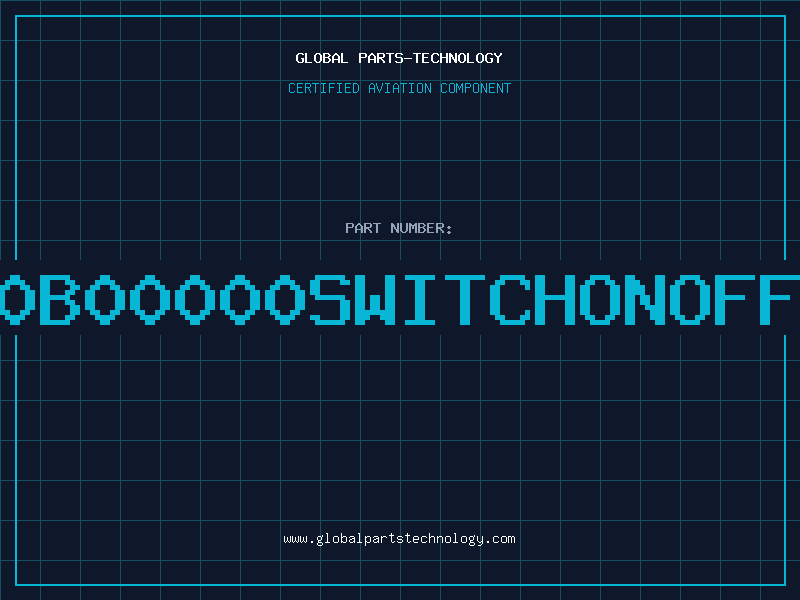 Aviation Part V1DAB60B00000SwitchOnOffSealed