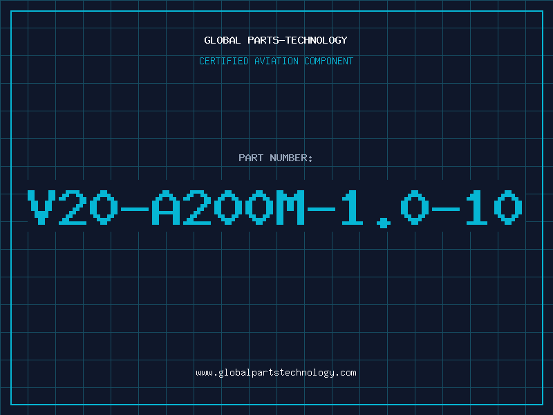 Aviation Part V20-A200M-1.0-10