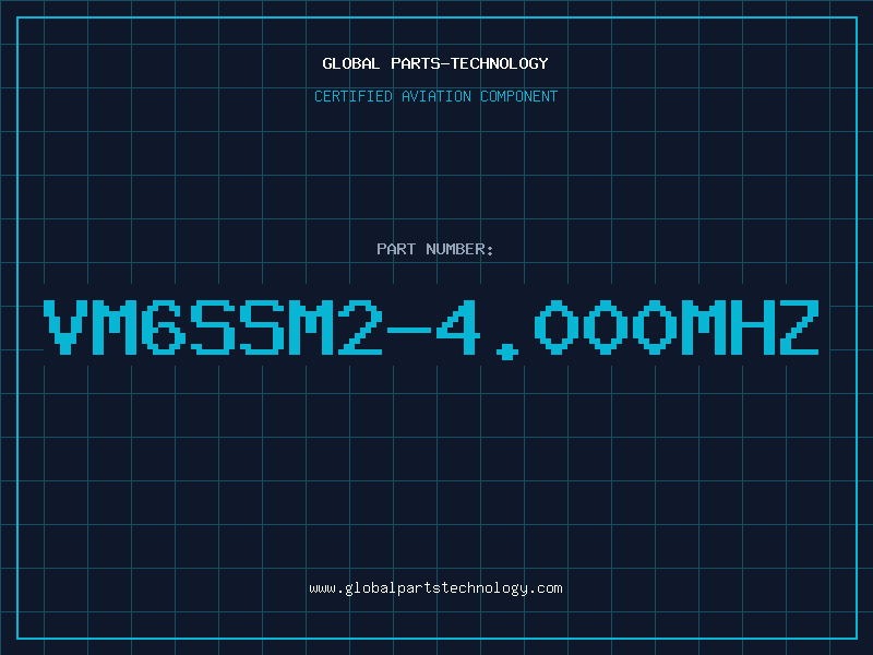Aviation Part VM6SSM2-4.000MHZ