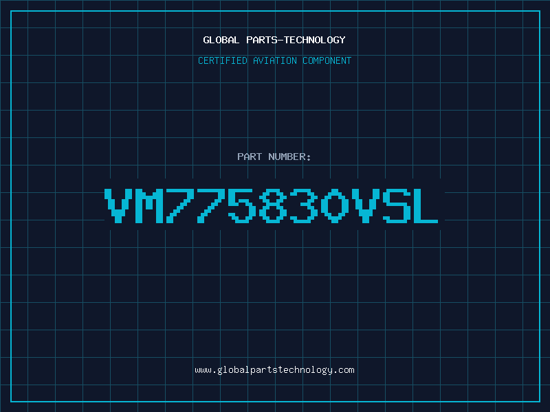 Aviation Part VM775830VSL