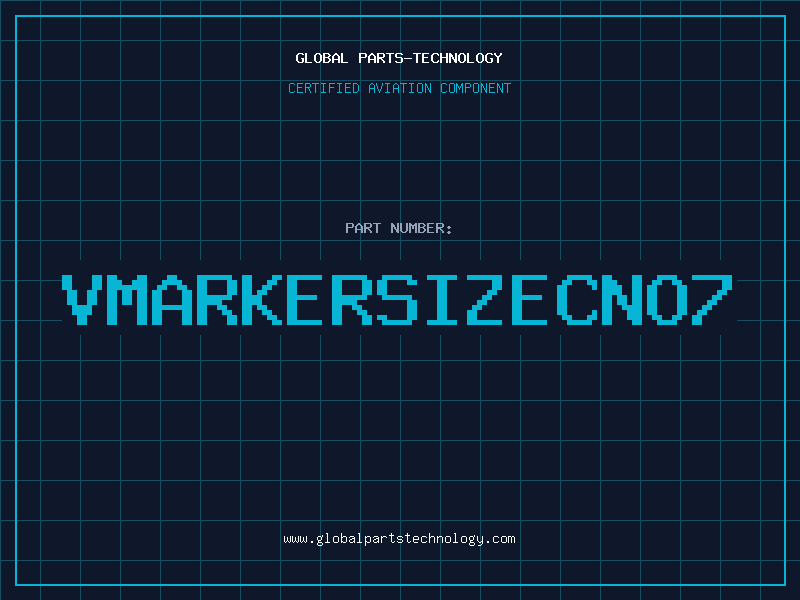 Aviation Part VMARKERSIZECNO7