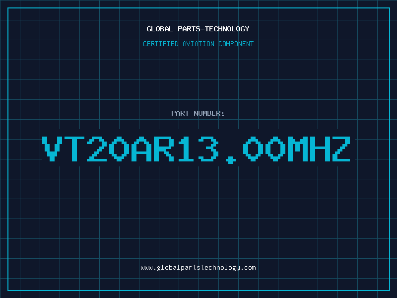 Aviation Part VT20AR13.00MHZ