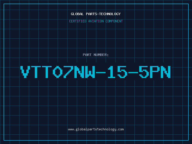 Aviation Part VTT07NW-15-5PN