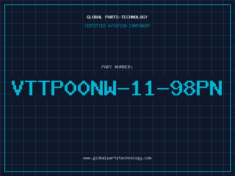 Aviation Part VTTP00NW-11-98PN