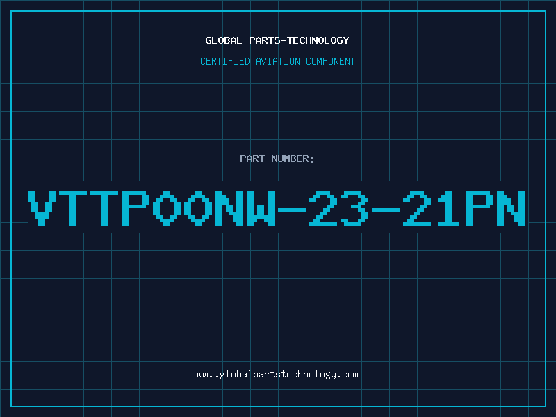 Aviation Part VTTP00NW-23-21PN