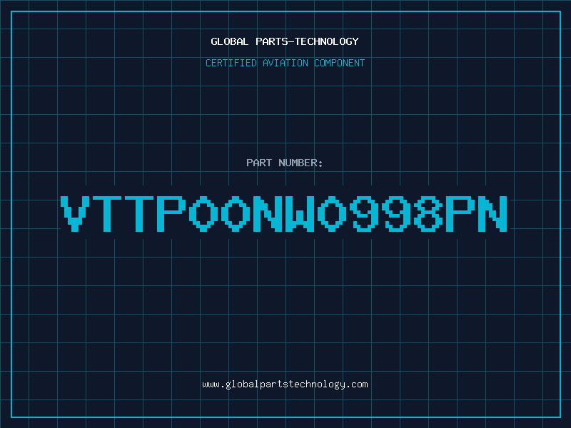 Aviation Part VTTP00NW0998PN