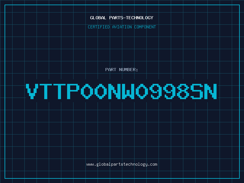 Aviation Part VTTP00NW0998SN