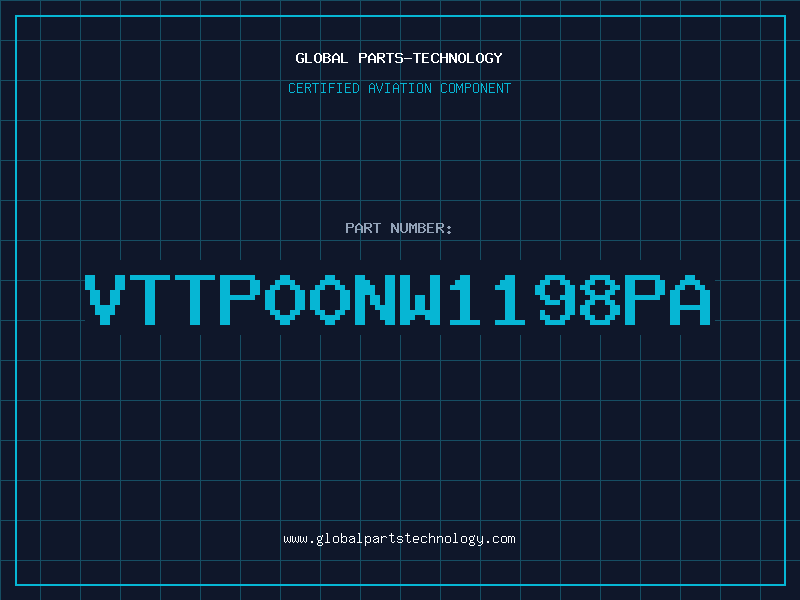 Aviation Part VTTP00NW1198PA