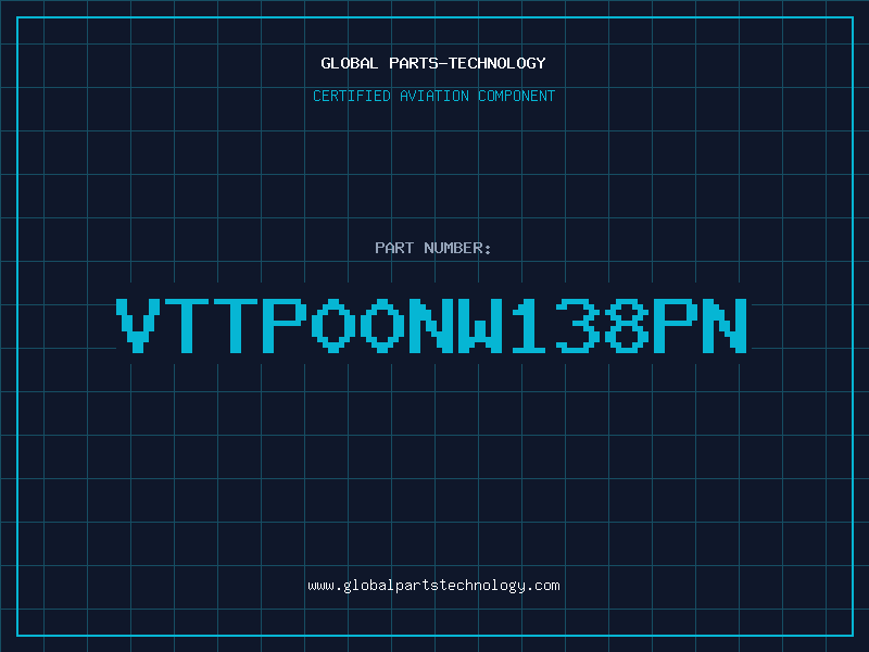 Aviation Part VTTP00NW138PN