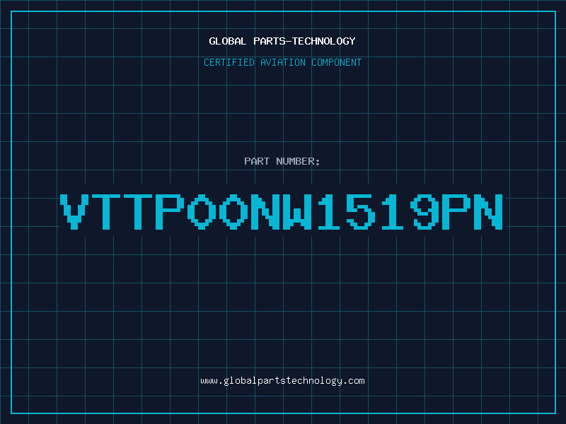 Aviation Part VTTP00NW1519PN