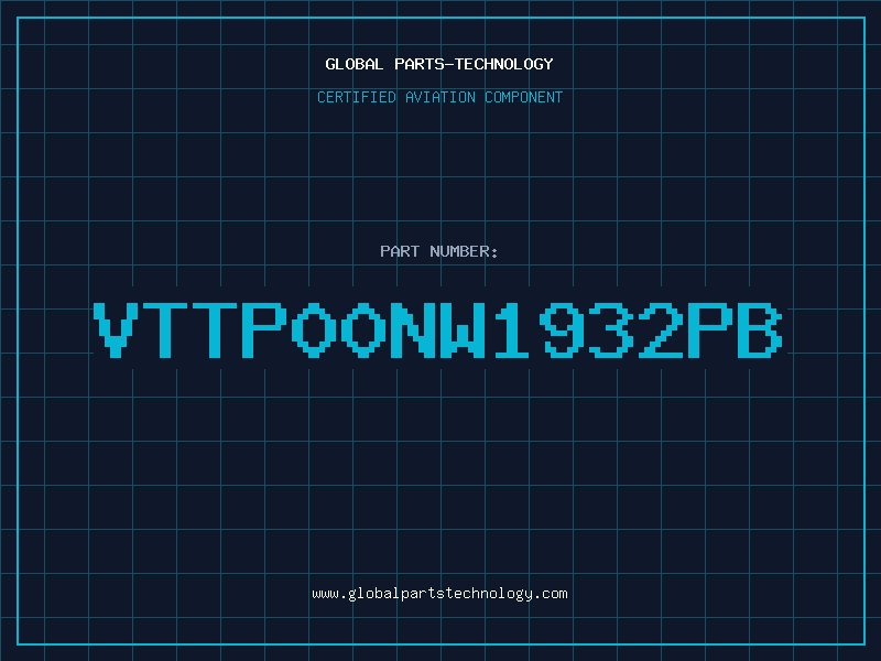 Aviation Part VTTP00NW1932PB