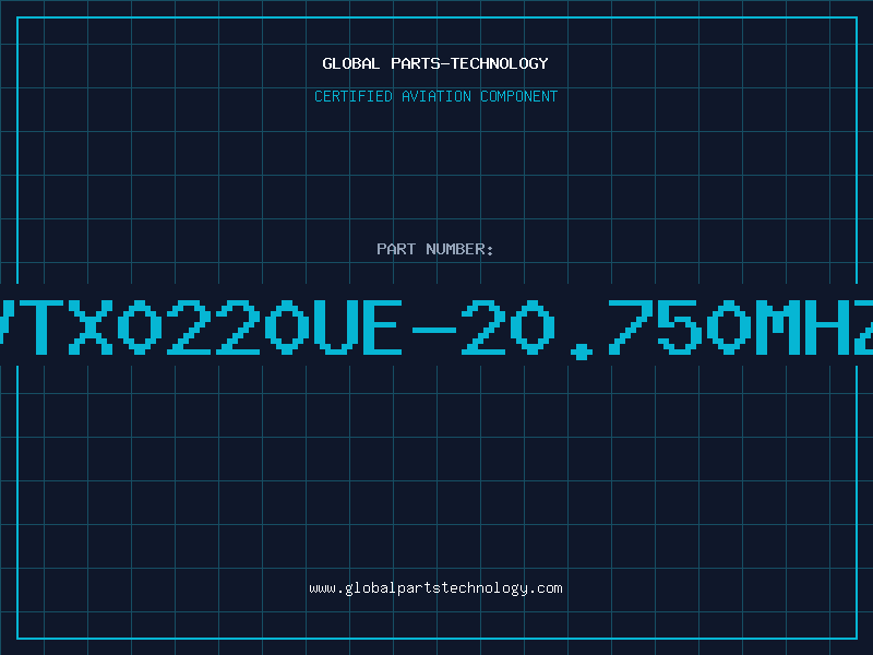 Aviation Part VTX0220UE-20.750MHZ