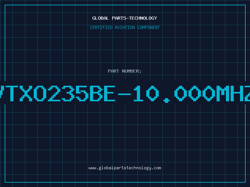 Aviation Part VTXO235BE-10.000MHZ