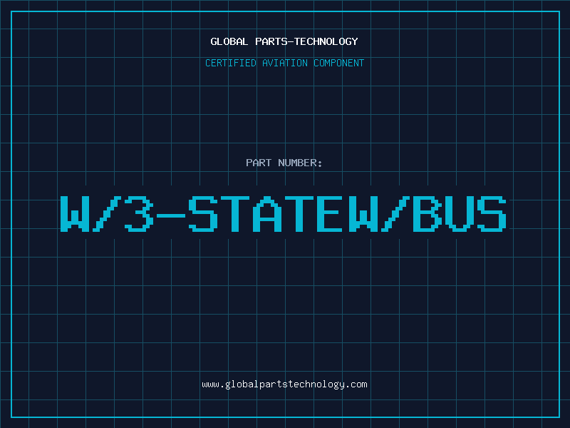 Aviation Part W/3-STATEW/BUS