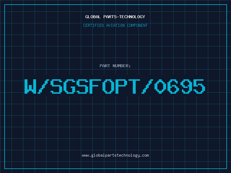 Aviation Part W/SGSFOPT/0695